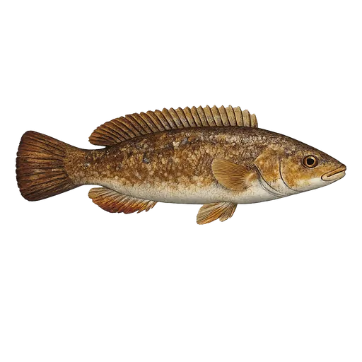 Brungylt (Acantholabrus palloni)