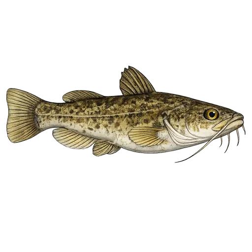 Dvergmalle (Ictalurus nebulosus)