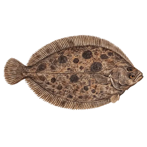 Hårvar (Zeugopterus punctatus)